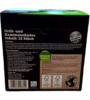 Aanmaak Wolletjes doos 32 stuks - Woodpellets2go