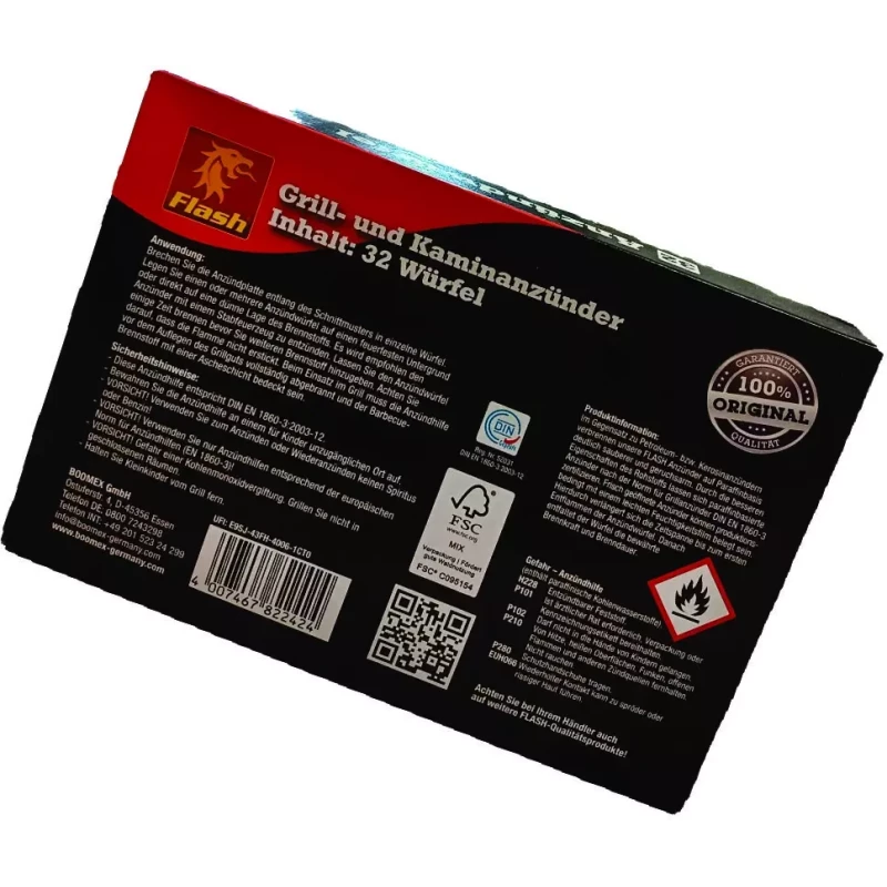 Aanmaakblokjes 32 blokjes Wit per doos  - Woodpellets2go