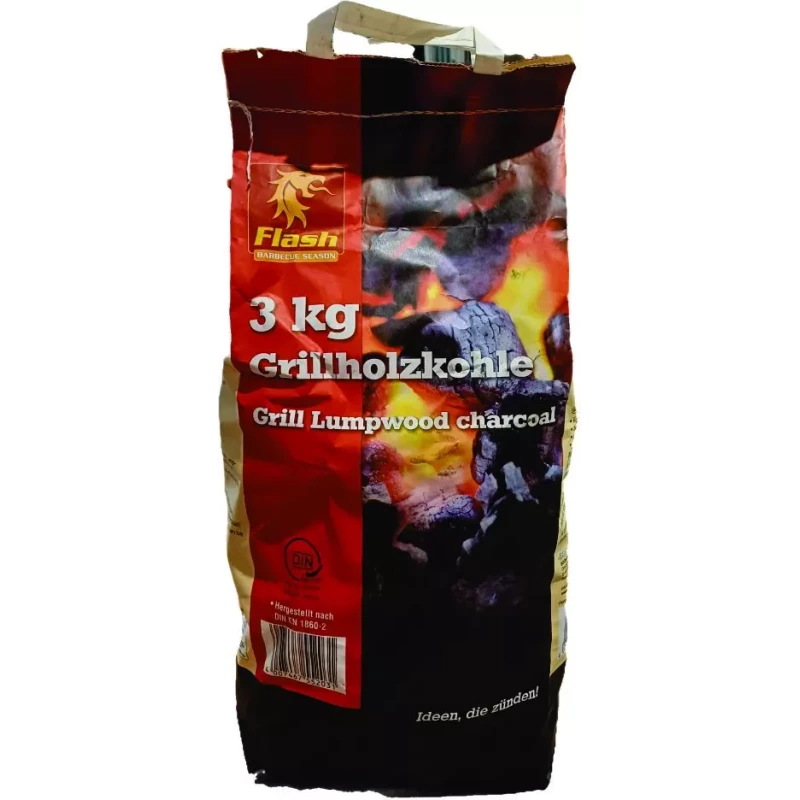 Houtskool 3 kg - Woodpellets2go