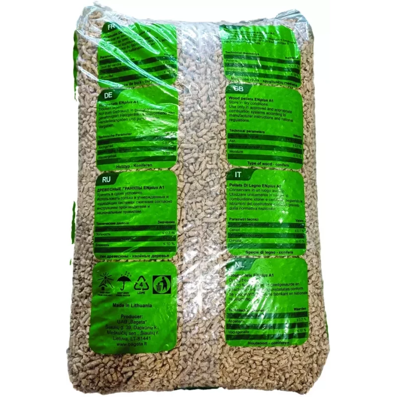 Conifer Wood Pellets Houtpellets - per zak 15 kg - Woodpellets2go