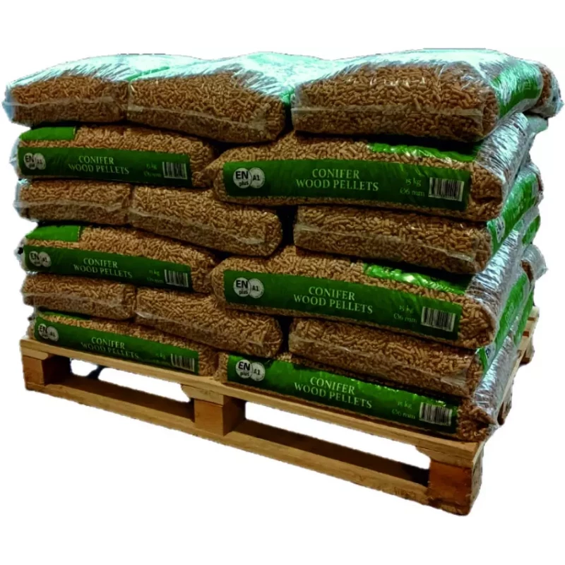 Conifer Wood Pellets Houtpellets - per zak 15 kg - Woodpellets2go
