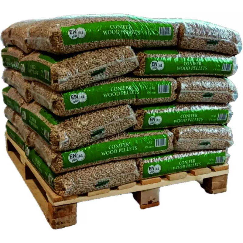 Conifer Wood Pellets Houtpellets - per zak 15 kg - Woodpellets2go