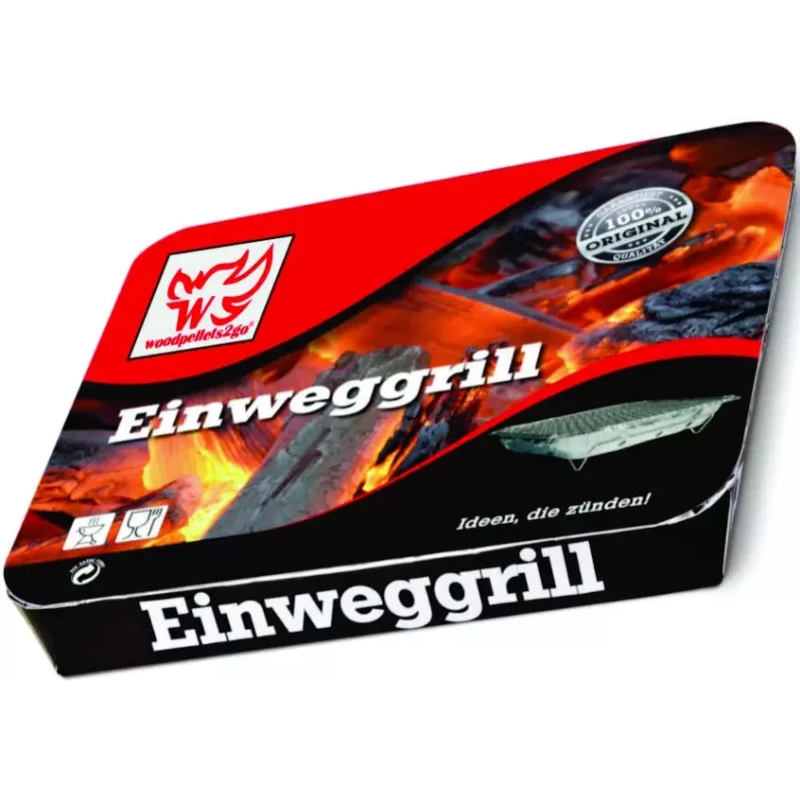 Woodpelletes2go Wegwerp Barbecue - Woodpellets2go