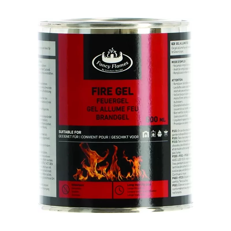 Brand pasta - Gel Blikje 500ml. - Woodpellets2go