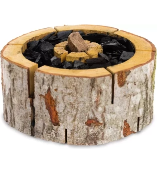 BBQVuur compleet met houtskool en aanmaak materiaal - Woodpellets2go