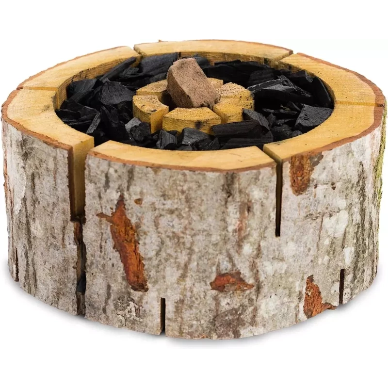 BBQVuur compleet met houtskool en aanmaak materiaal - Woodpellets2go