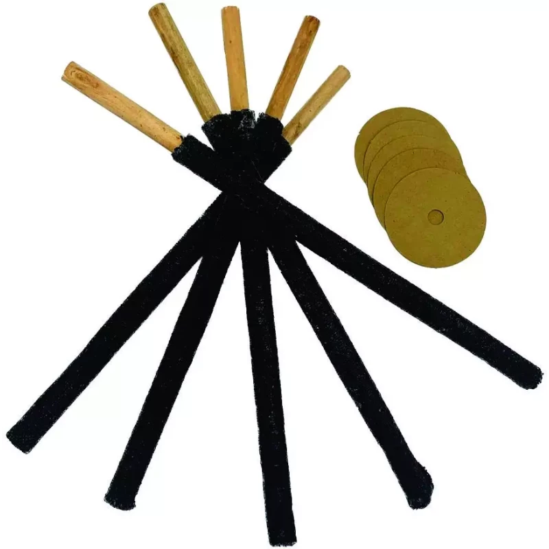 Fire & Deco Fakkels. 5 stuks in verpakking - Woodpellets2go