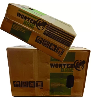 Woodpellets2go Nestro Briketten 12Kg. - Woodpellets2go