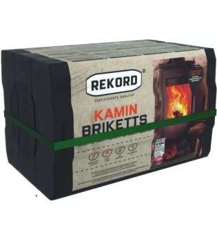 Rekord bruin kool briketten - Woodpellets2go