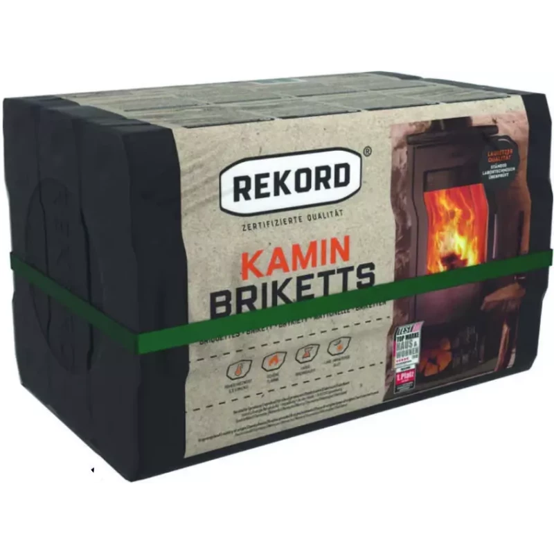 Rekord bruin kool briketten - Woodpellets2go