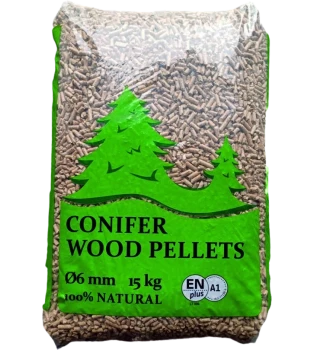 Conifer Wood Pellets Houtpellets - 65 zakken - 975KG - afhaal/verzenden