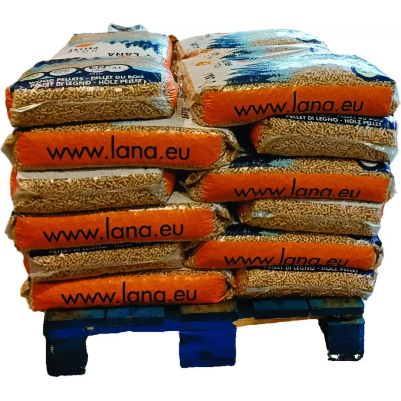 Lana Houtpellets – 65 zakken - 975KG  - Woodpellets2go