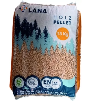 Lana Houtpellets – 65 zakken - 975KG  - Woodpellets2go