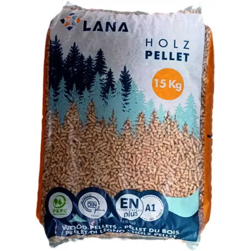 Lana Houtpellets – 65 zakken - 975KG  - Woodpellets2go