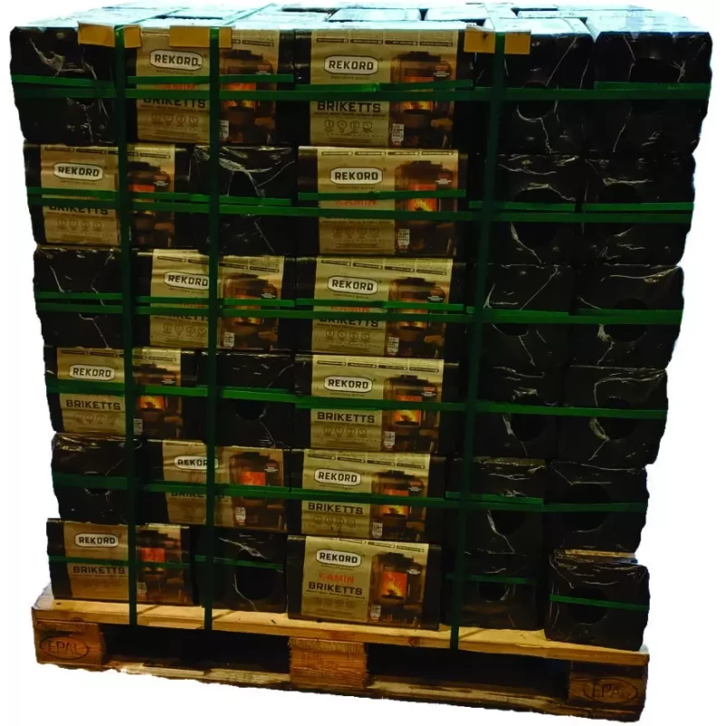 Rekord bruin kool briketten - Woodpellets2go