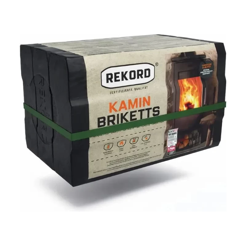 Rekord bruin kool briketten - Woodpellets2go