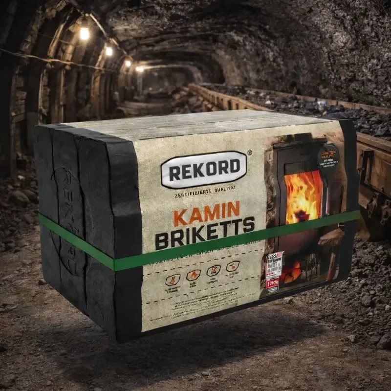 Rekord bruin kool briketten - Woodpellets2go