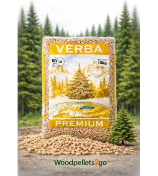 Verba houtpellets kopen | Hoog rendement & lage as