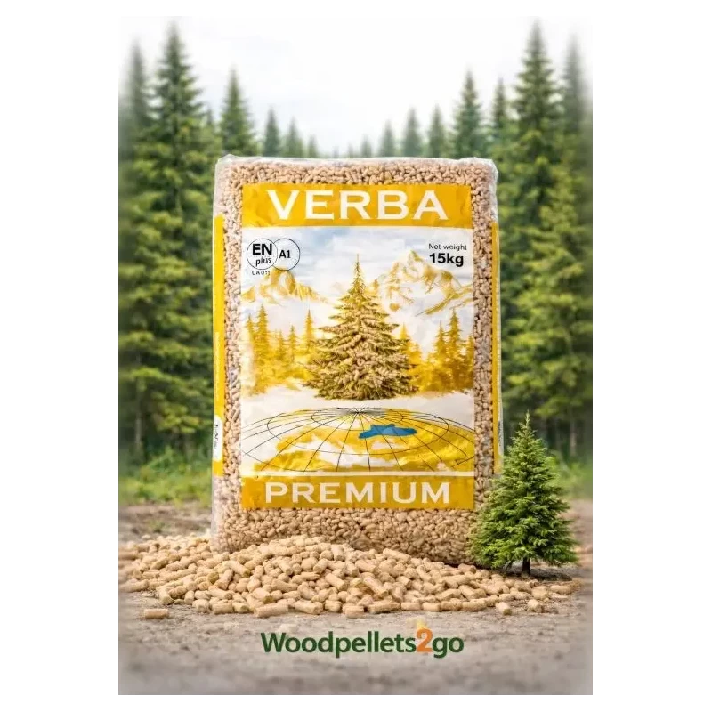 Verba houtpellets kopen | Hoog rendement & lage as