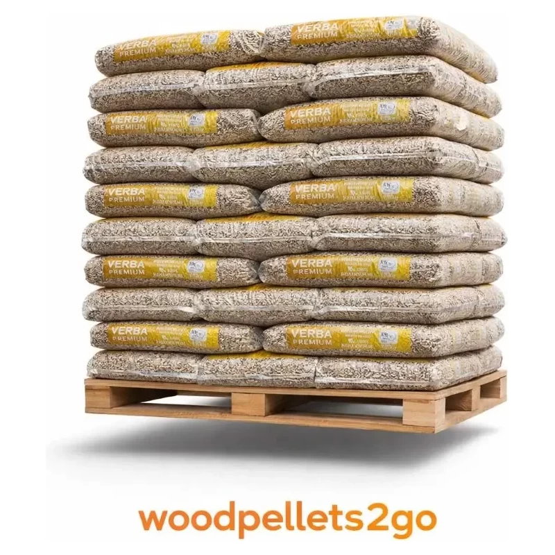 Verba houtpellets kopen | Hoog rendement & lage as