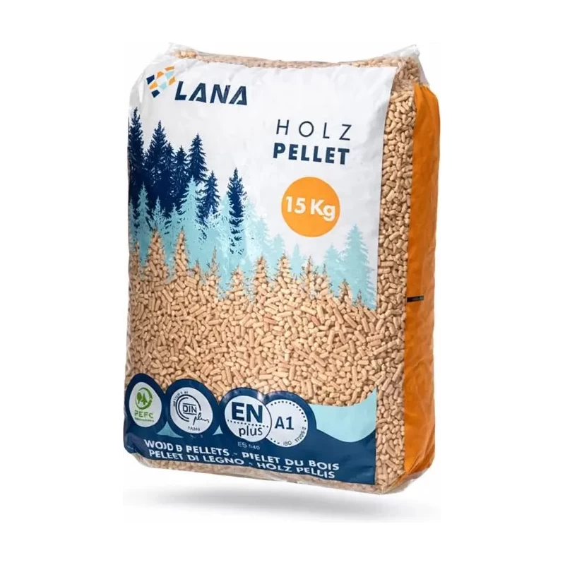 Lana Pellets kopen | Premium houtpellets met hoge warmteopbrengst
