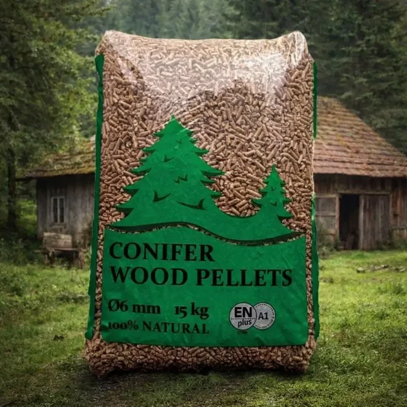 Conifer Houtpellets kopen | Hoog rendement & lage as