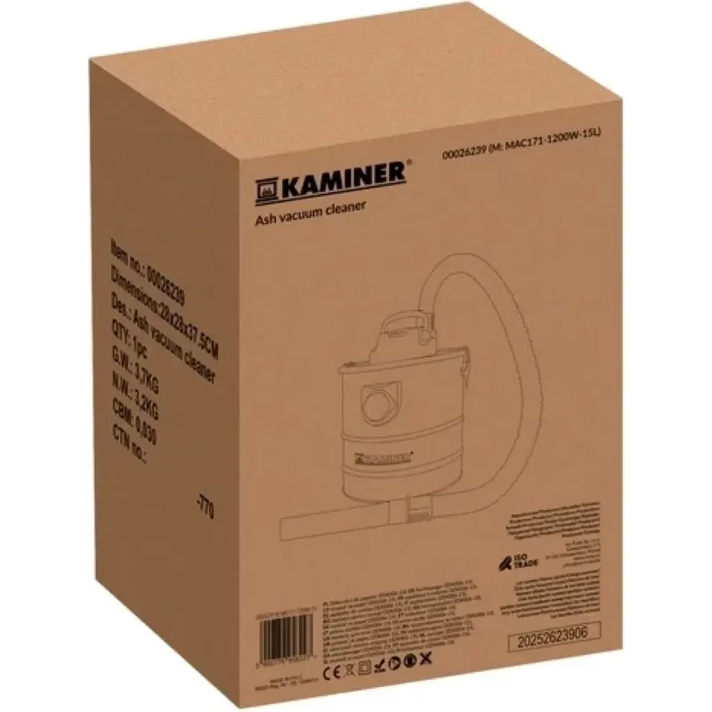 Aszuiger 15 liter kopen | Compact & krachtig voor kachel