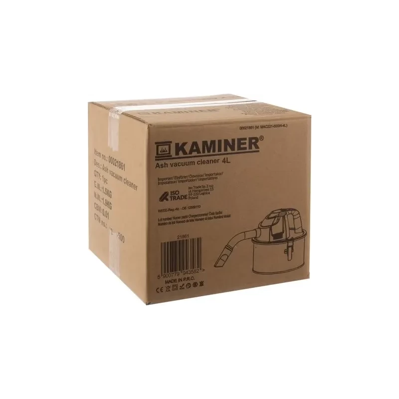 Aszuiger 4 liter kopen | Compact & krachtig voor kachel