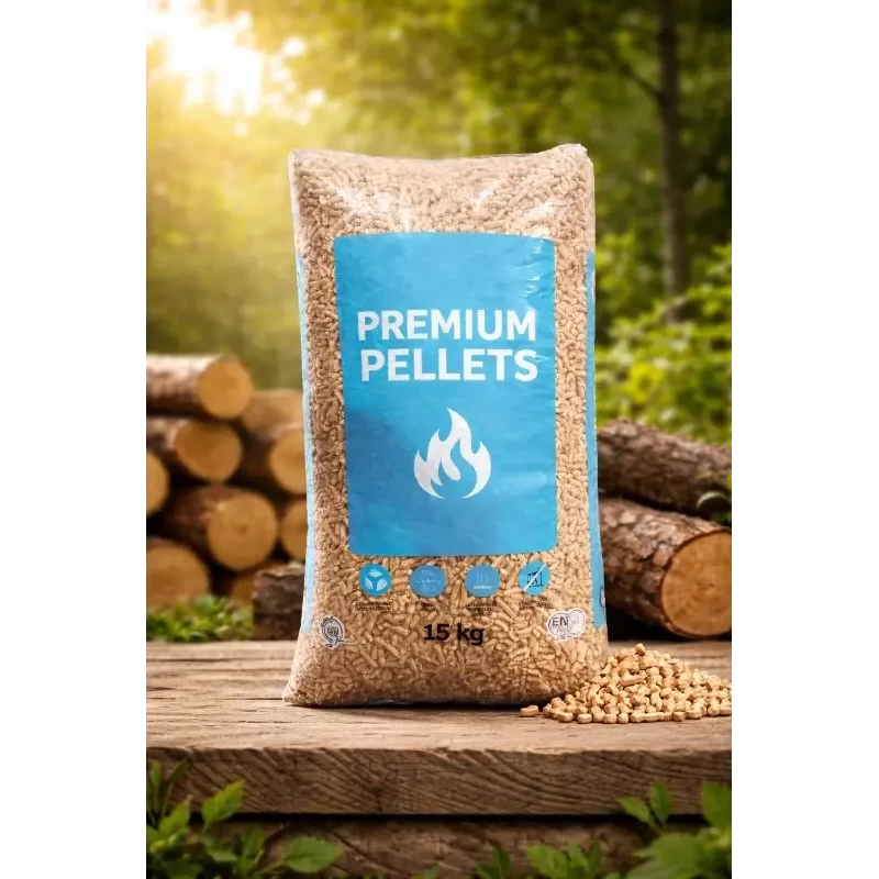 Forcewood Houtpellets – Krachtige Warmte & Hoog Rende
